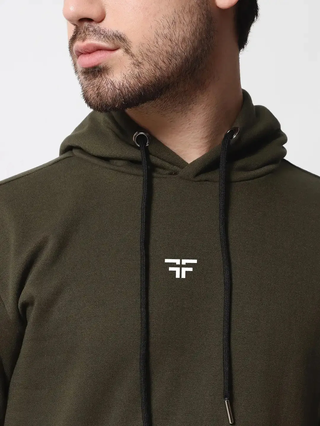 || GREEN THERMAL CO-ORD SET (HOODIE AND JOGGER COMBO) ||