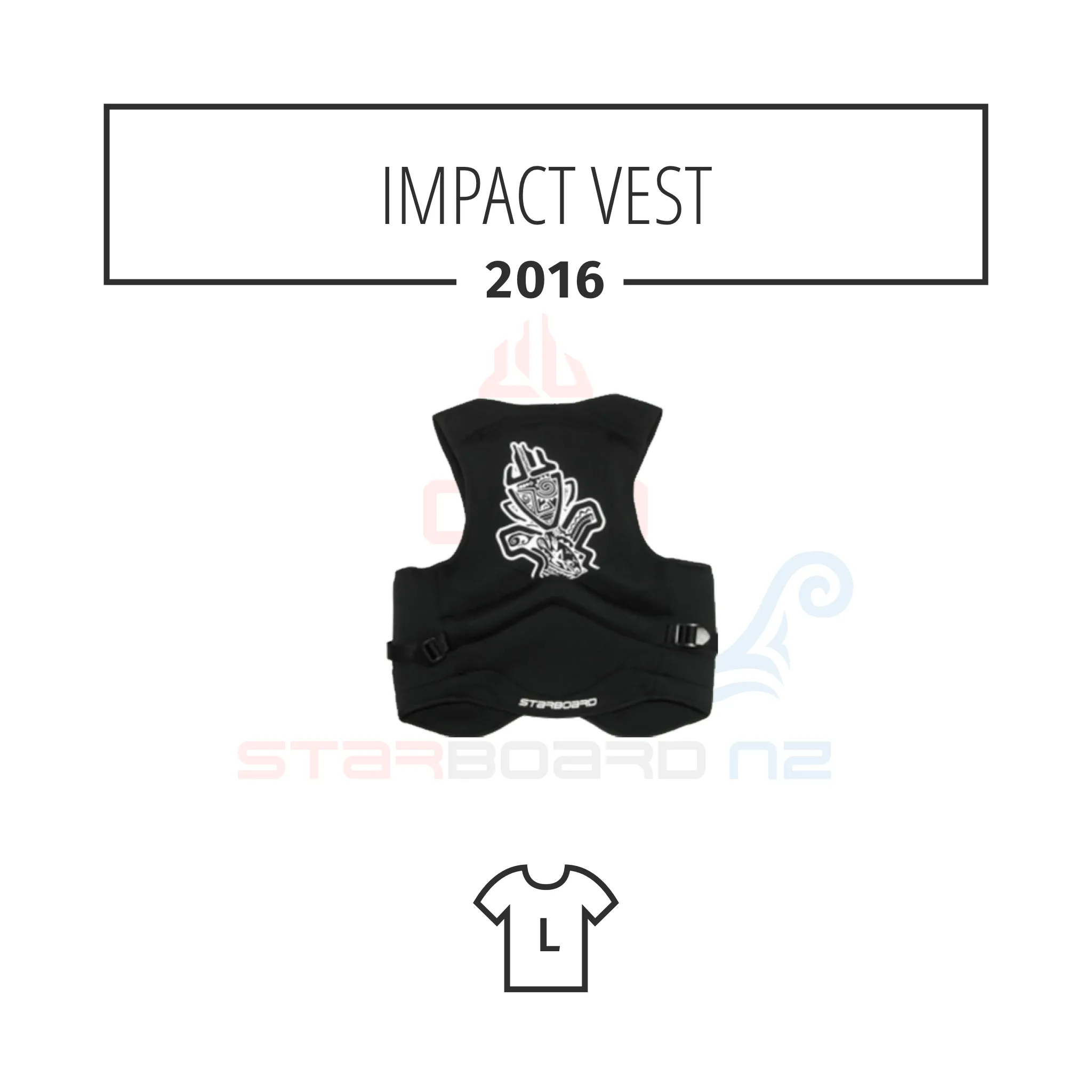 2016 STARBOARD IMPACT VEST - L