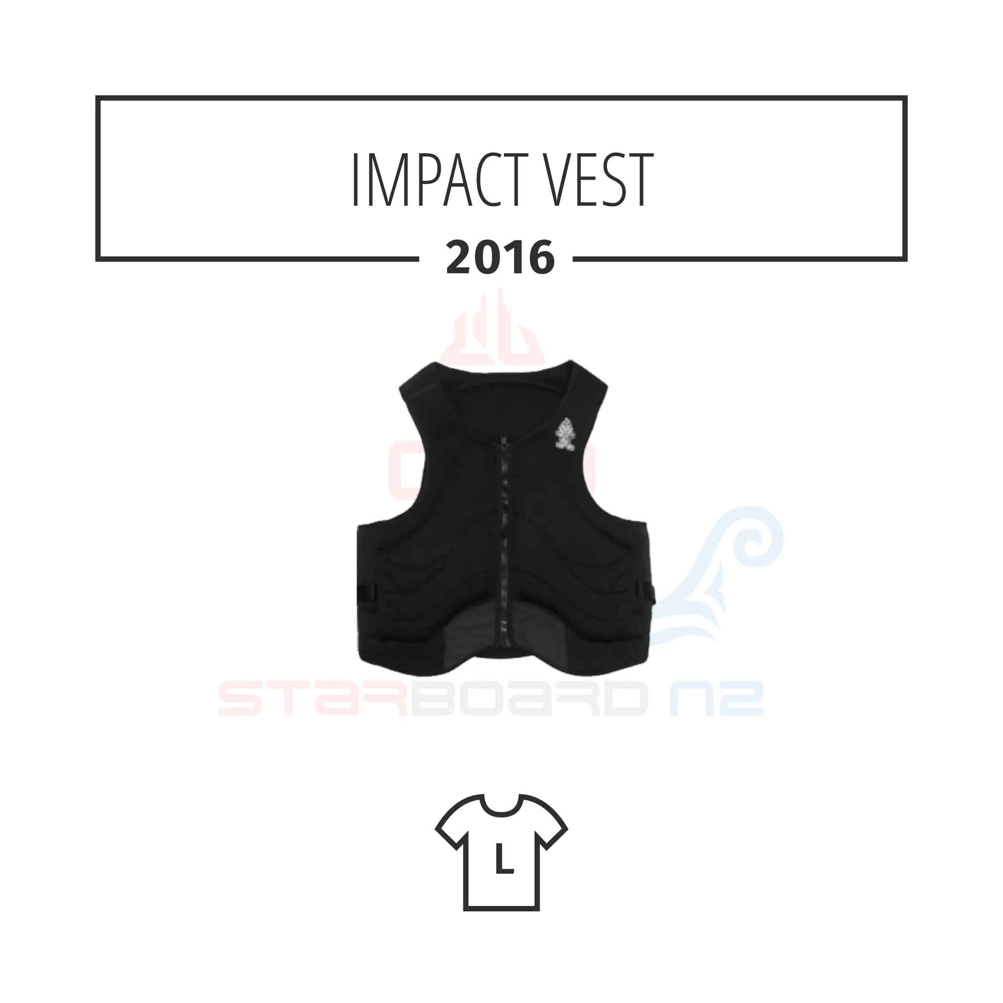 2016 STARBOARD IMPACT VEST - L