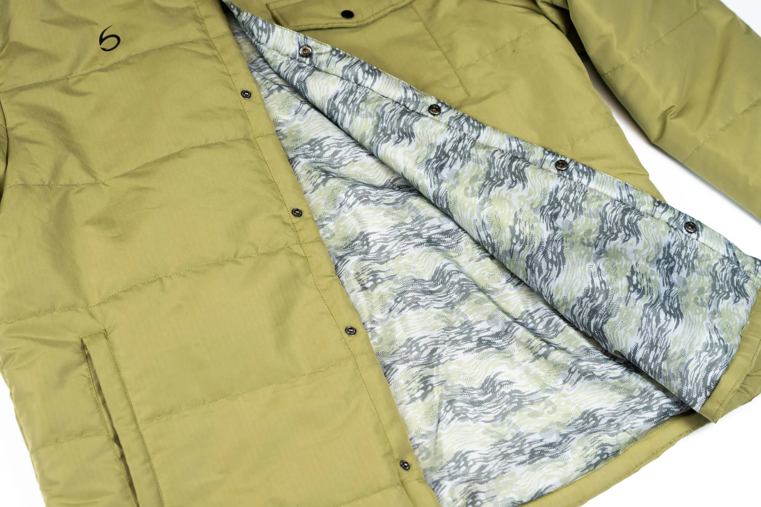 6th Sense Fish Camp Jacket with Tackle Addict Logo