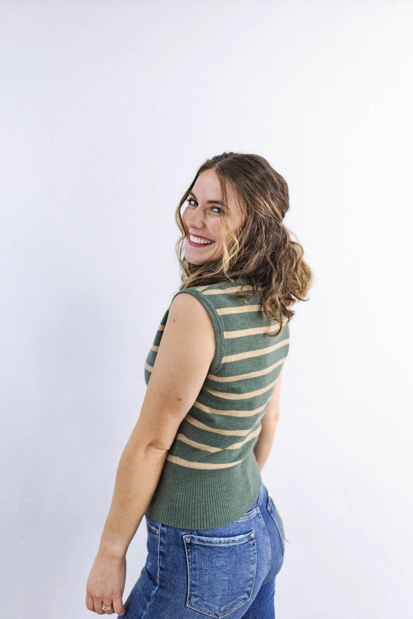 All In Favor Turtleneck Sweater Tank
