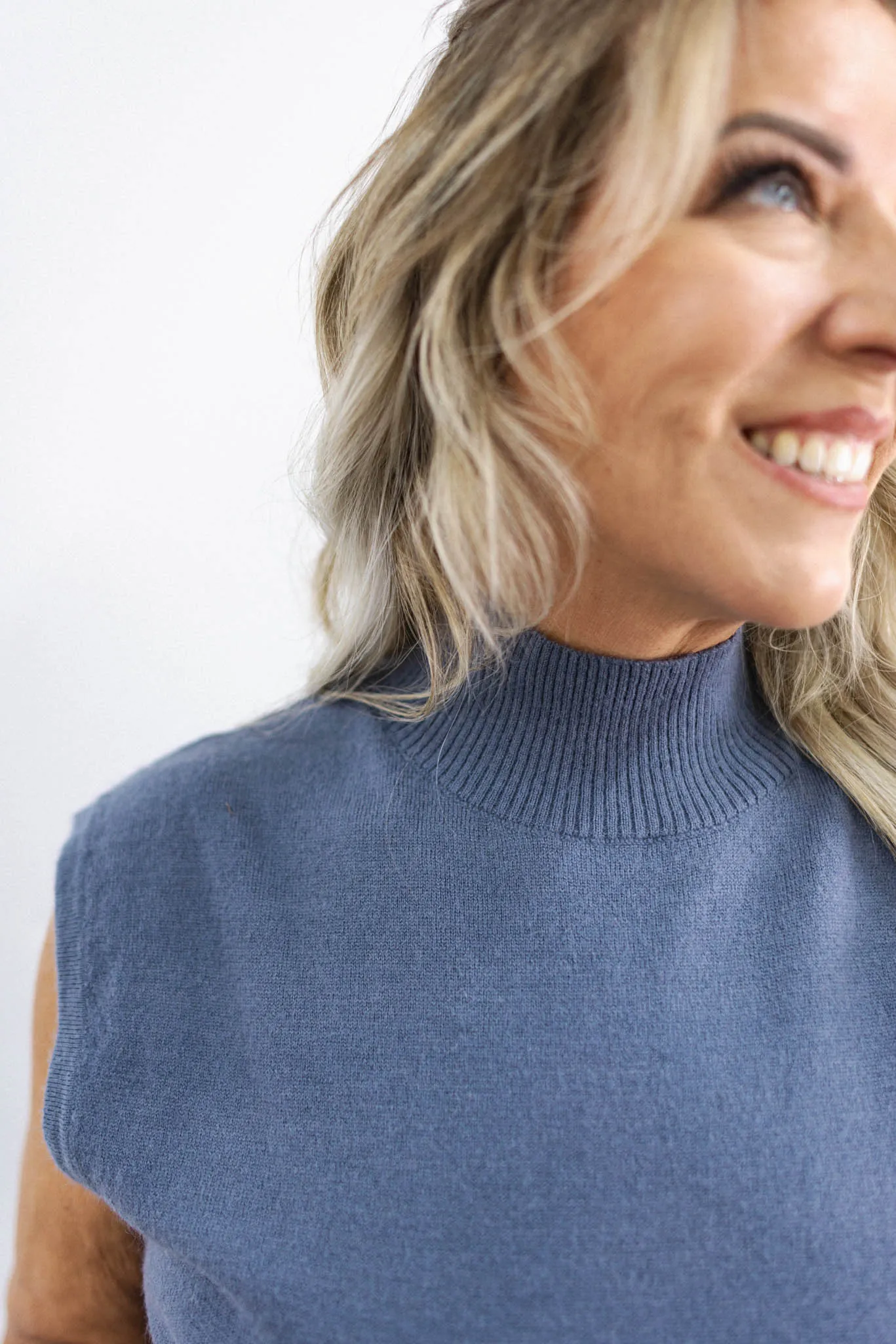 All In Favor Turtleneck Sweater Tank