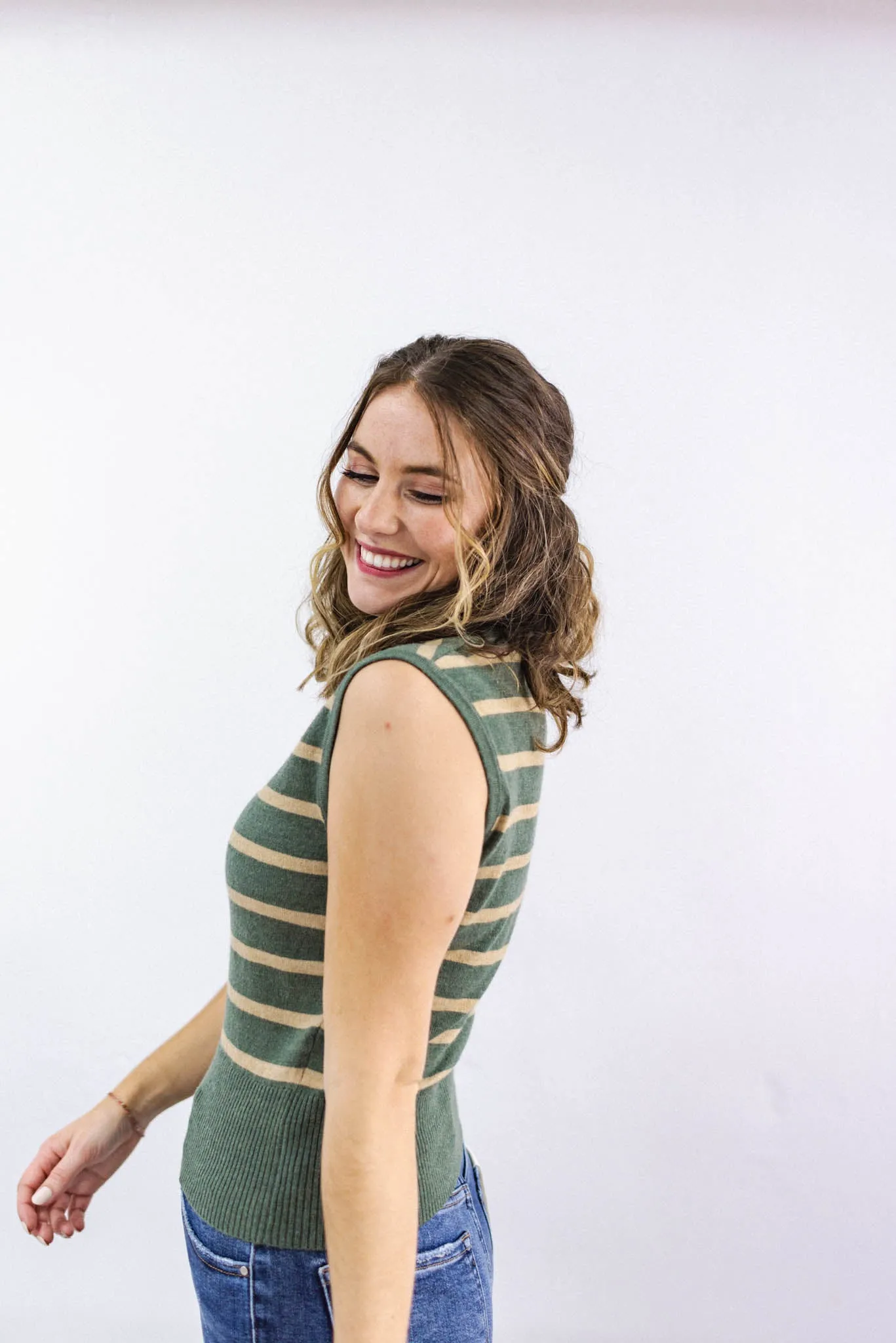 All In Favor Turtleneck Sweater Tank
