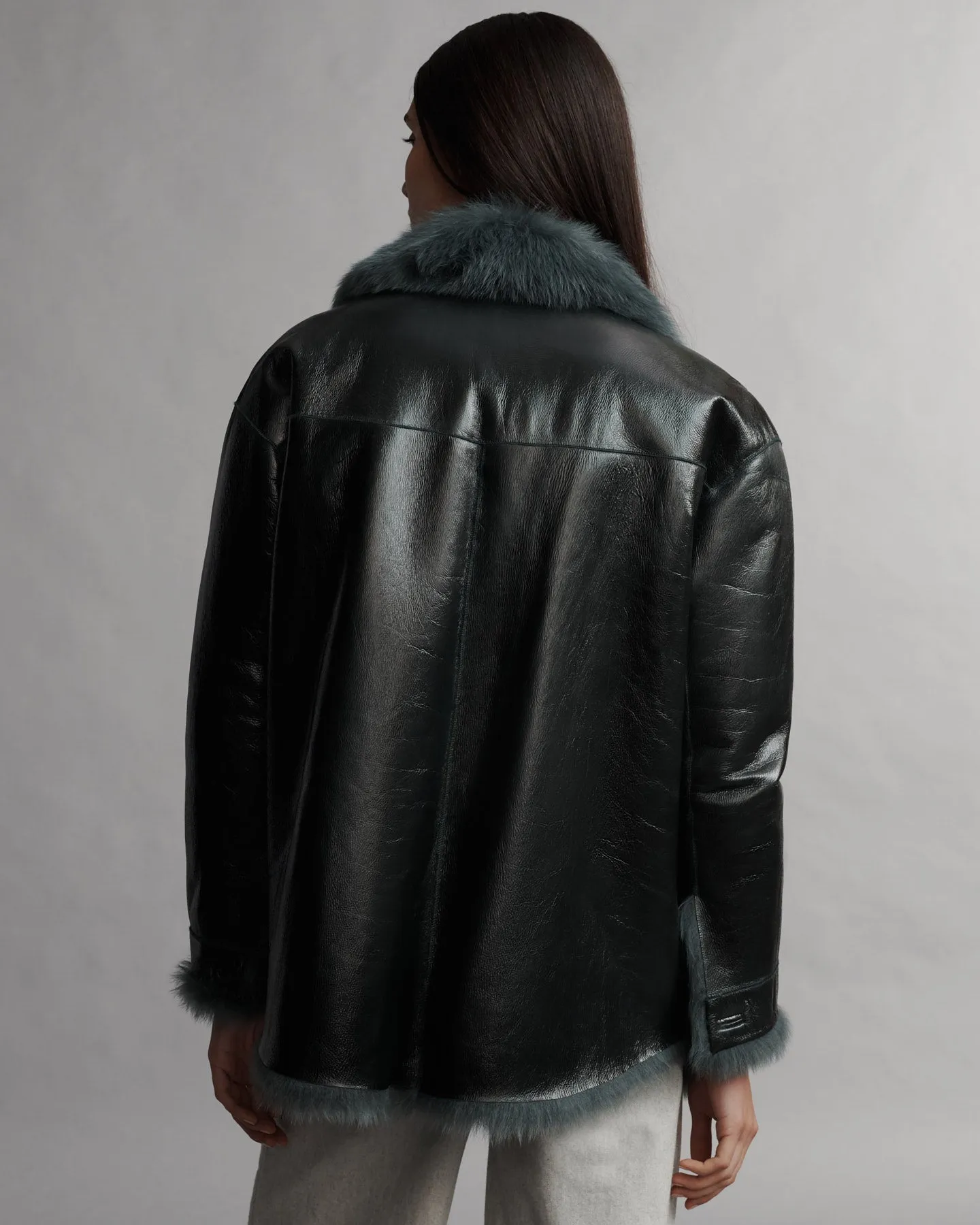 Aspen Jacket in Luxe Shearling