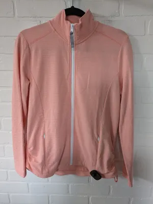 Athletic Jacket By Talbots In Orange, Size: M