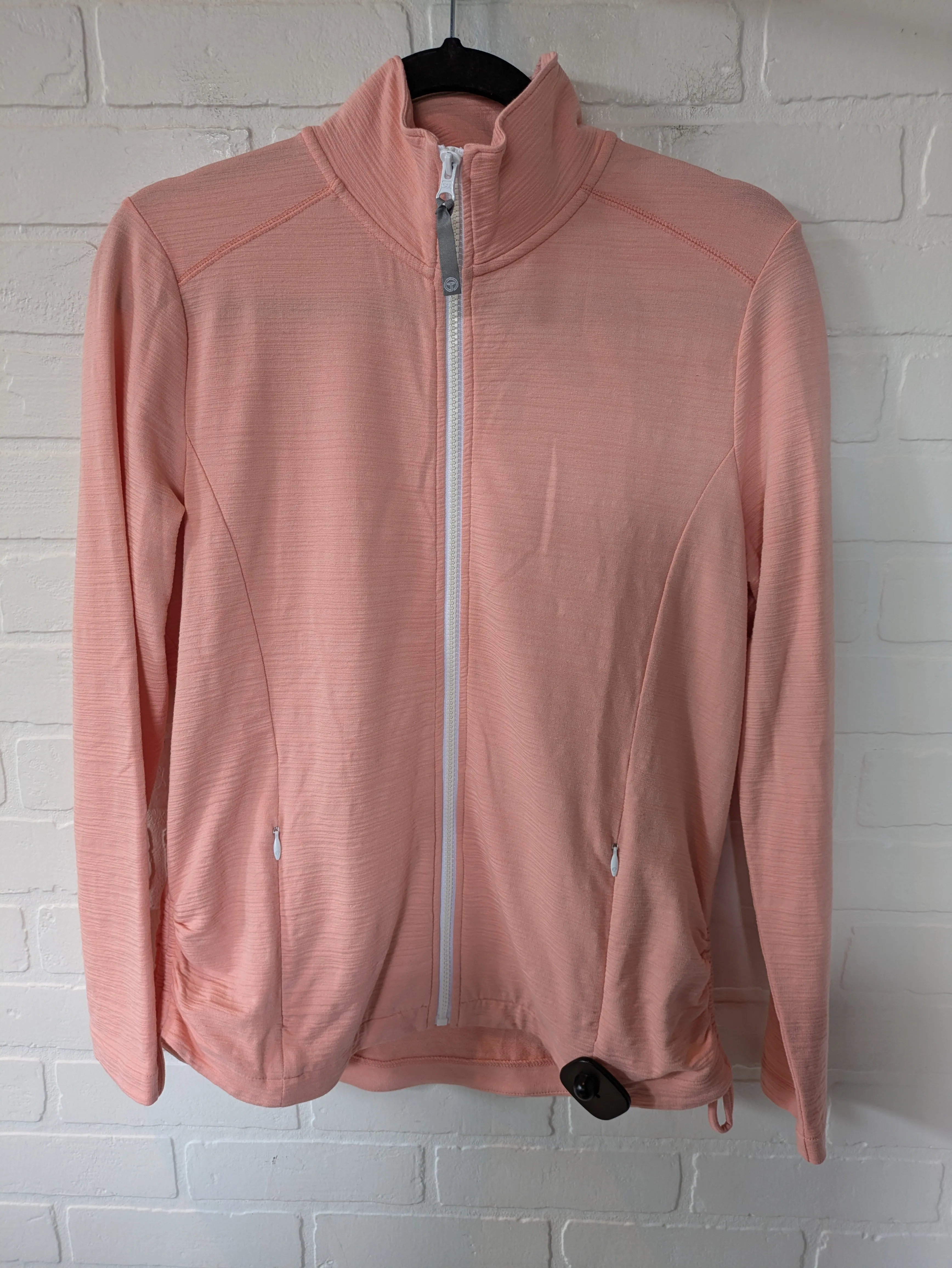 Athletic Jacket By Talbots In Orange, Size: M