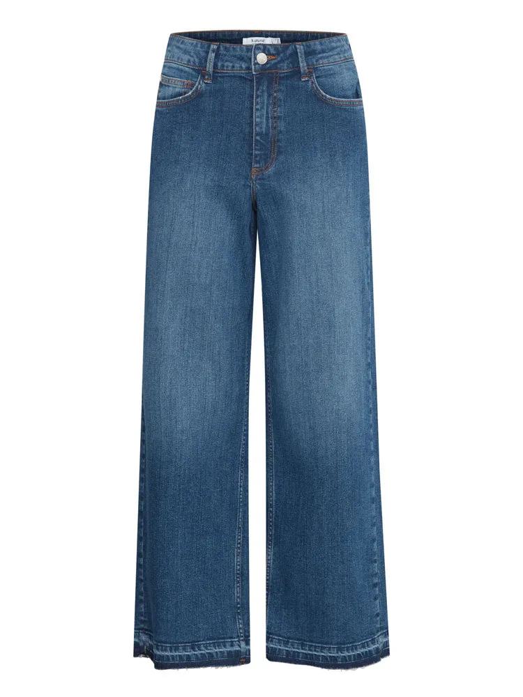 B Young ByKato ByKomma Jeans Mid Blue Denim