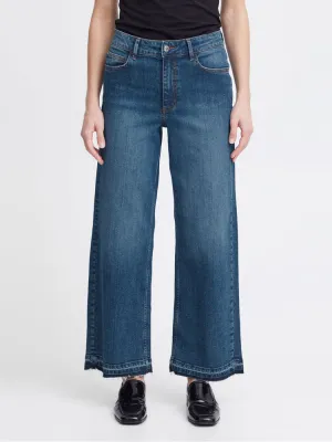 B Young ByKato ByKomma Jeans Mid Blue Denim