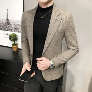 Blazer Masculino Slim Fit Moderno LC121