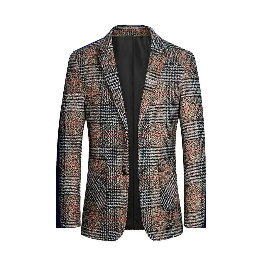 Blazer Masculino Xadrez Classic LC013
