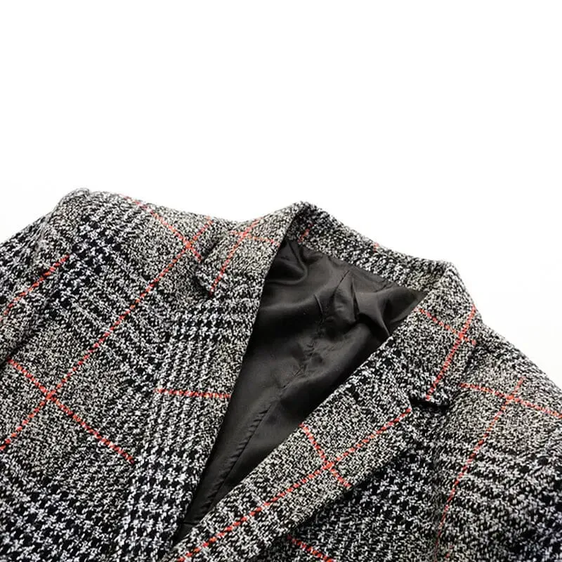 Blazer Masculino Xadrez Classic LC013