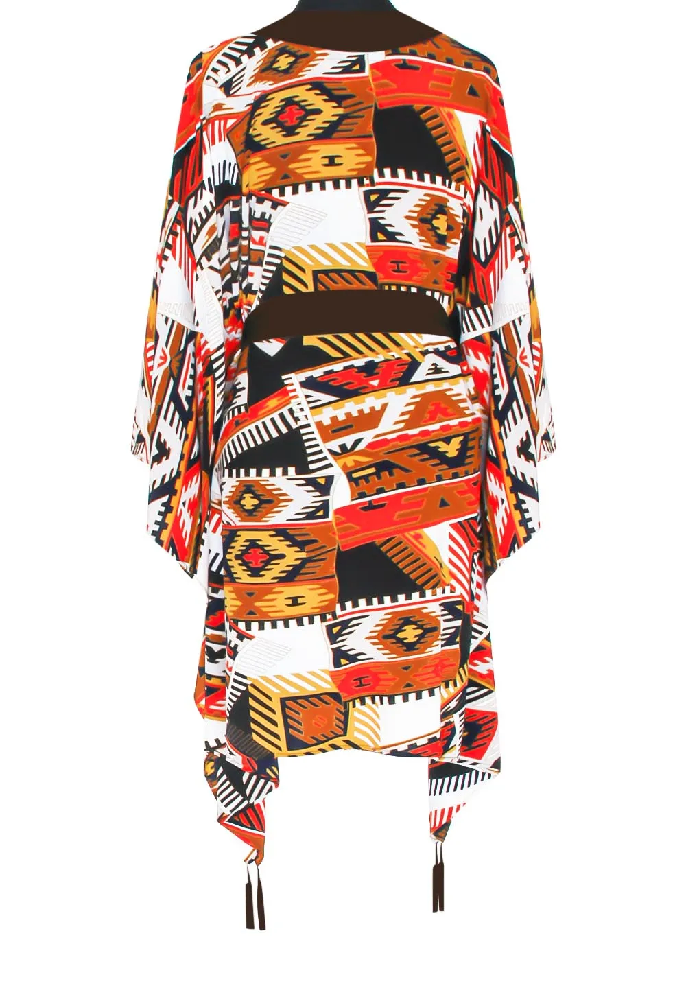 Boho - Guarani Kimono (Dark Brown)