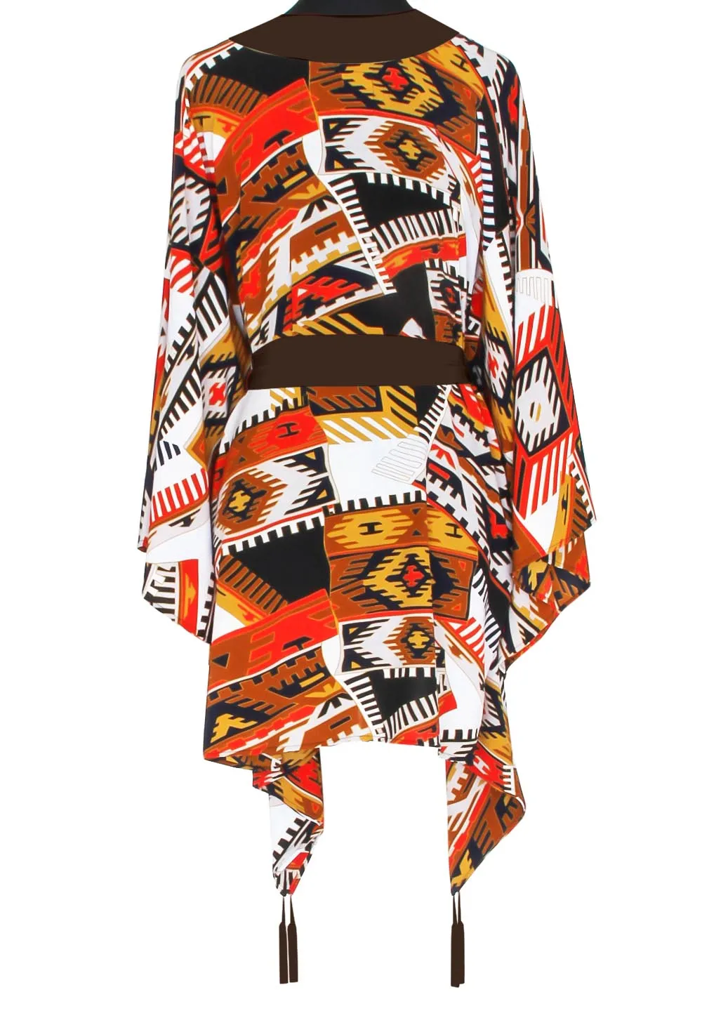 Boho - Guarani Kimono (Dark Brown)
