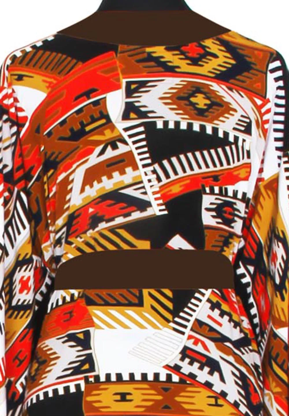 Boho - Guarani Kimono (Dark Brown)
