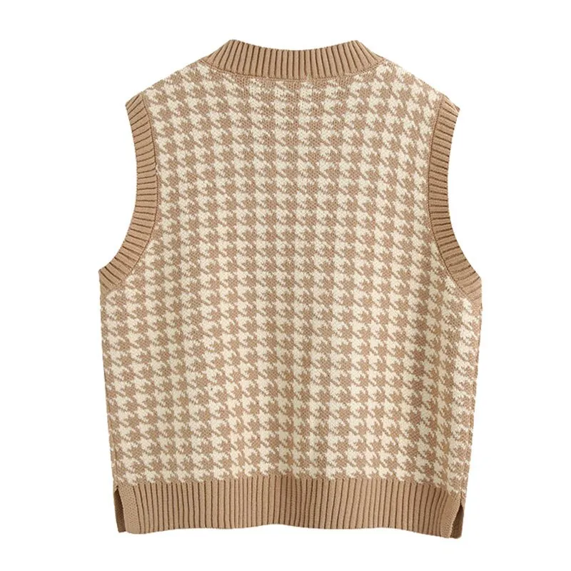 BROWN OVERSIZE WAISTCOAT