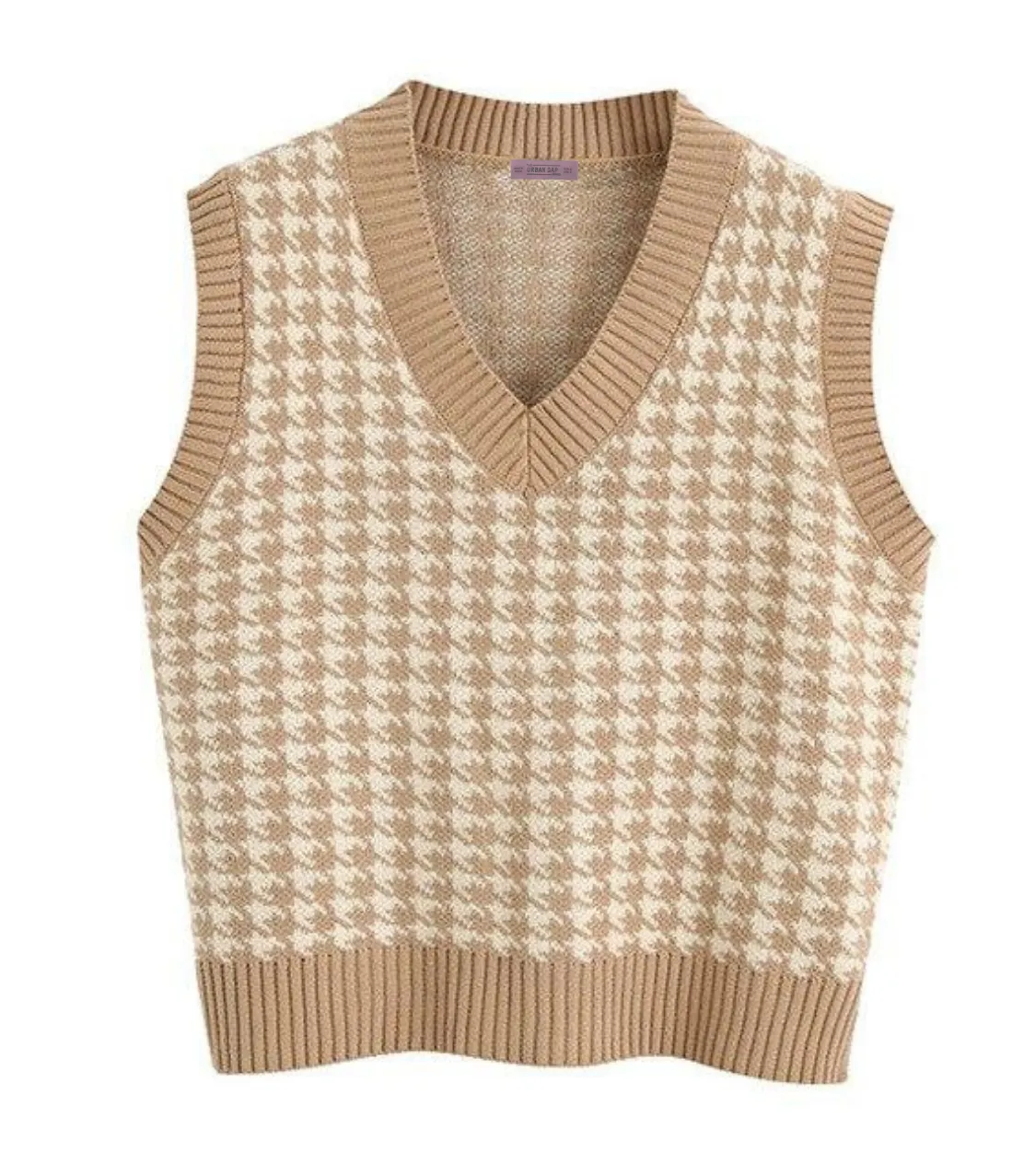 BROWN OVERSIZE WAISTCOAT