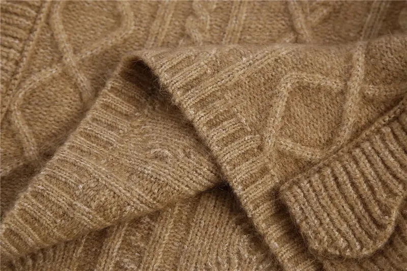CABLE-KNIT VEST