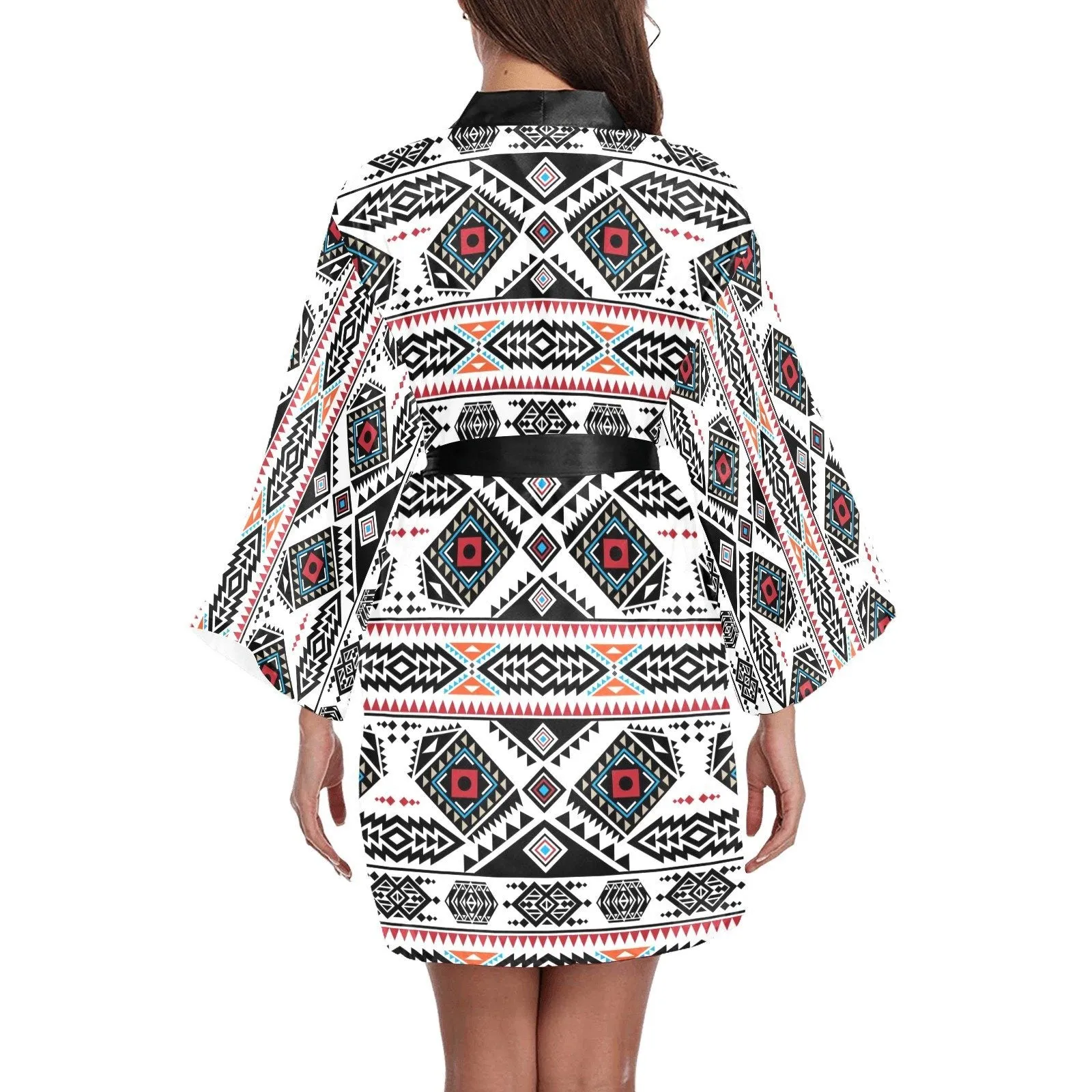 California Coast Long Sleeve Satin Robe