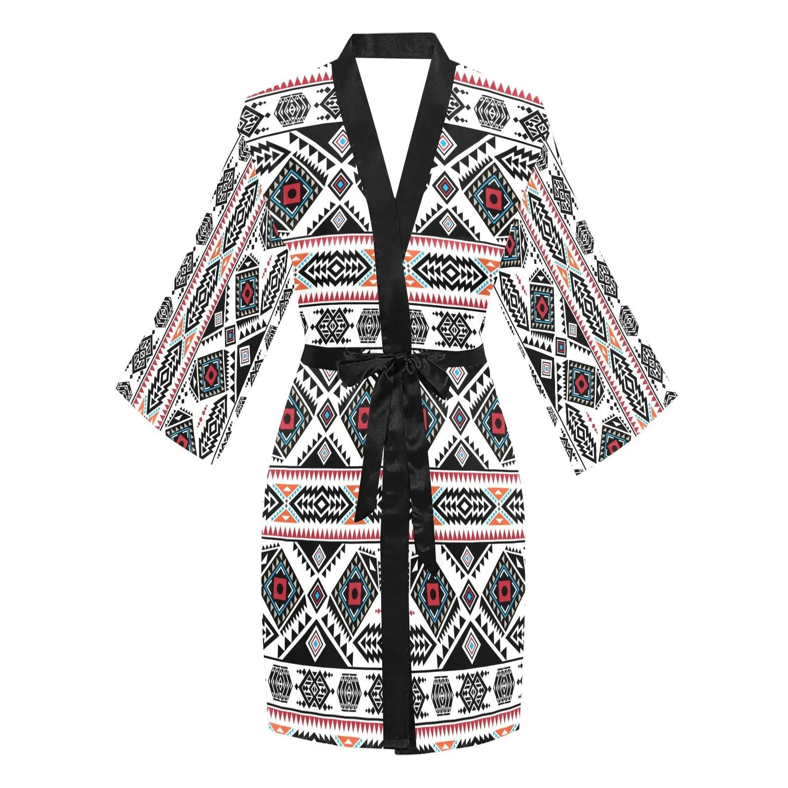 California Coast Long Sleeve Satin Robe