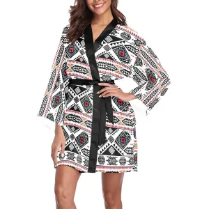 California Coast Long Sleeve Satin Robe