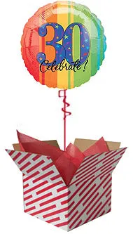 Celebrate 30th Birthday Balloon