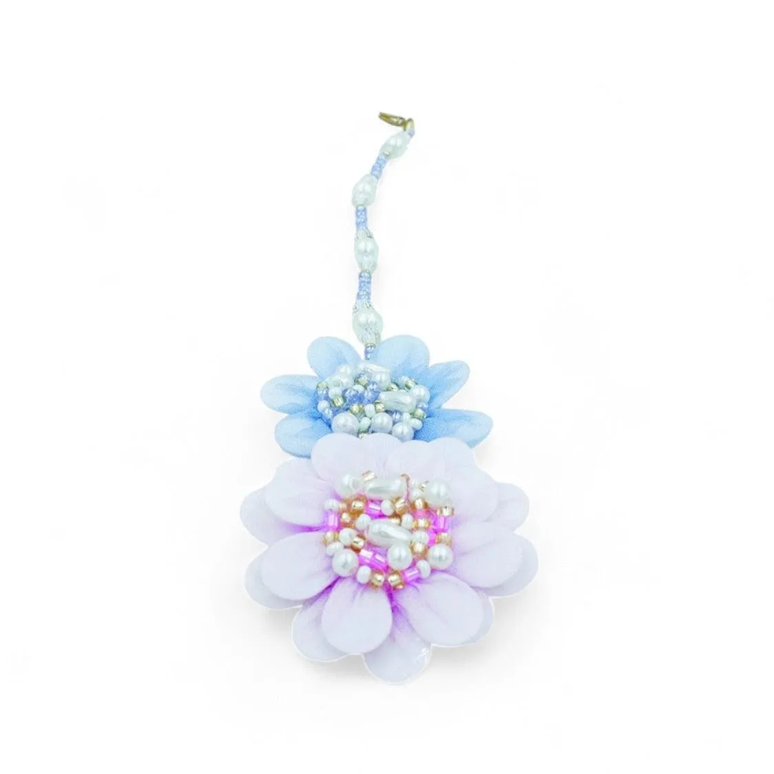 Daisy - Powder Blue (Necklace   Earrings)