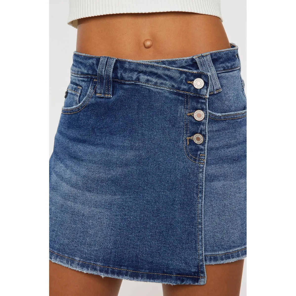 Dark denim Skorts-SALE