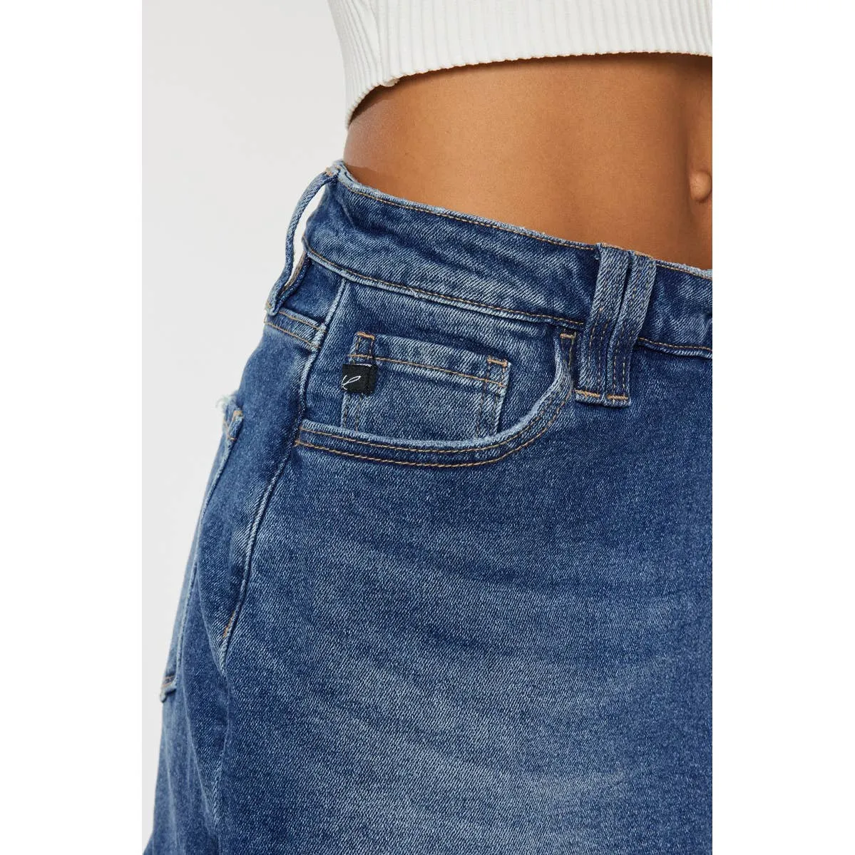Dark denim Skorts-SALE