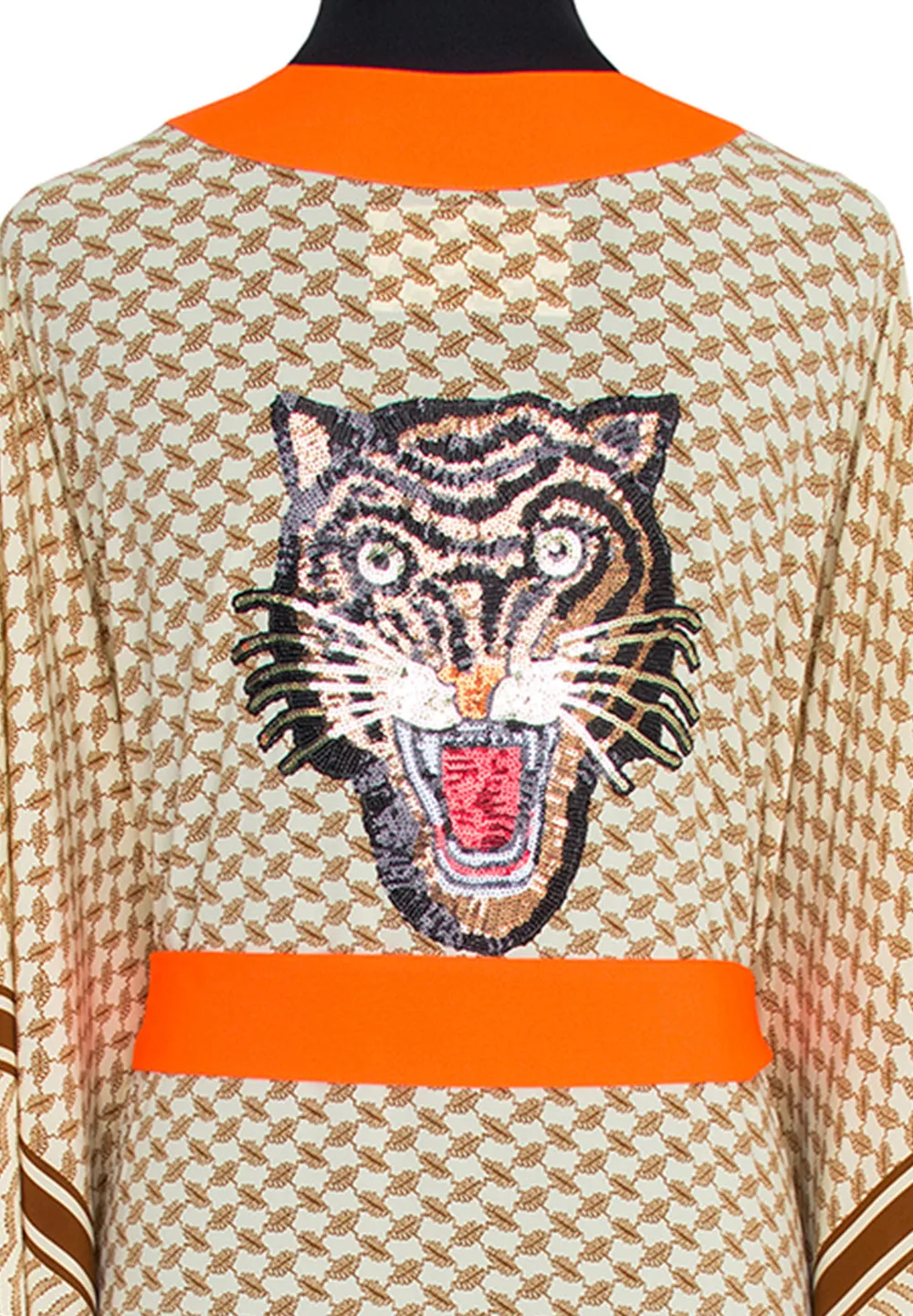 Desert - Sand Kimono Tiger (Neon Orange)