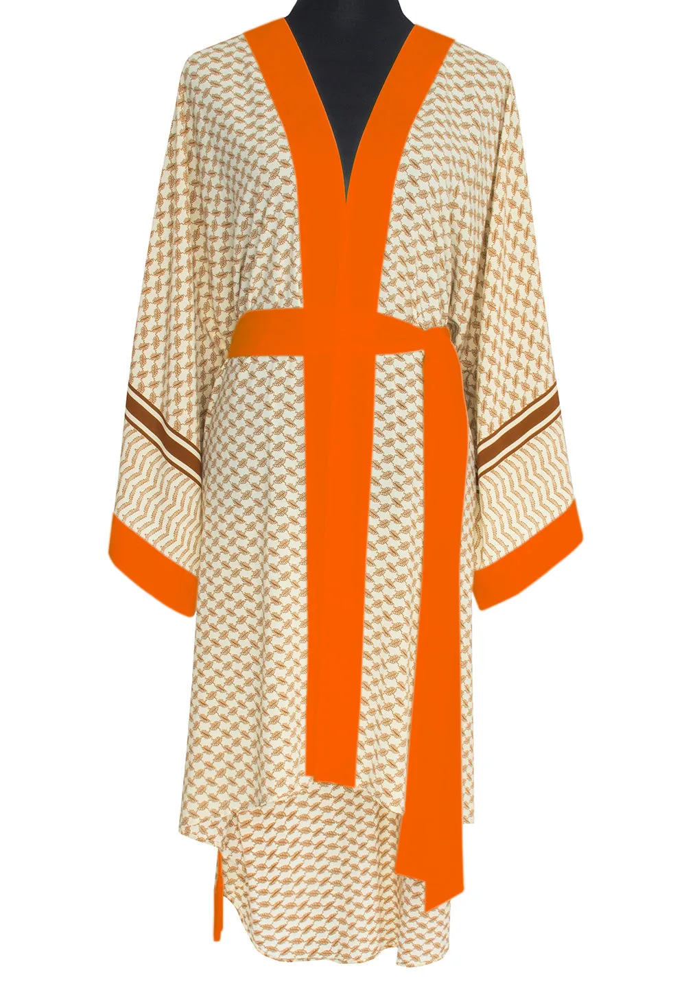 Desert - Sand Kimono Tiger (Neon Orange)
