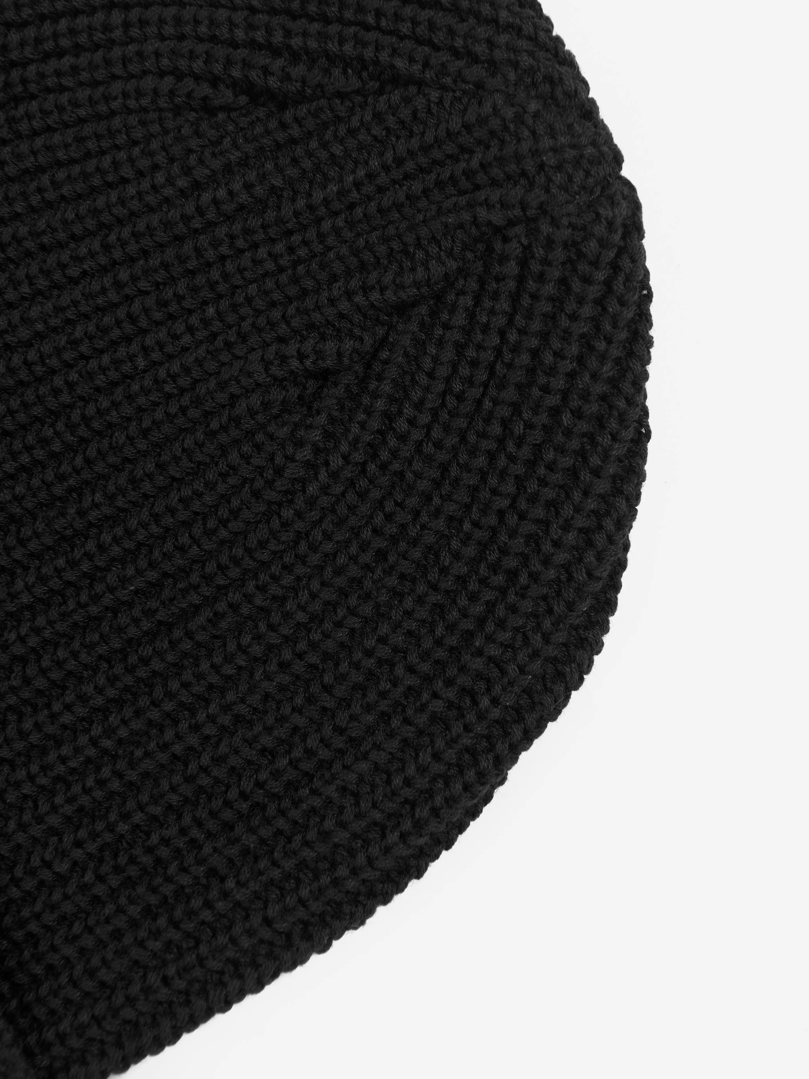 ED Hardy Kids Logo Beanie Hat in Black