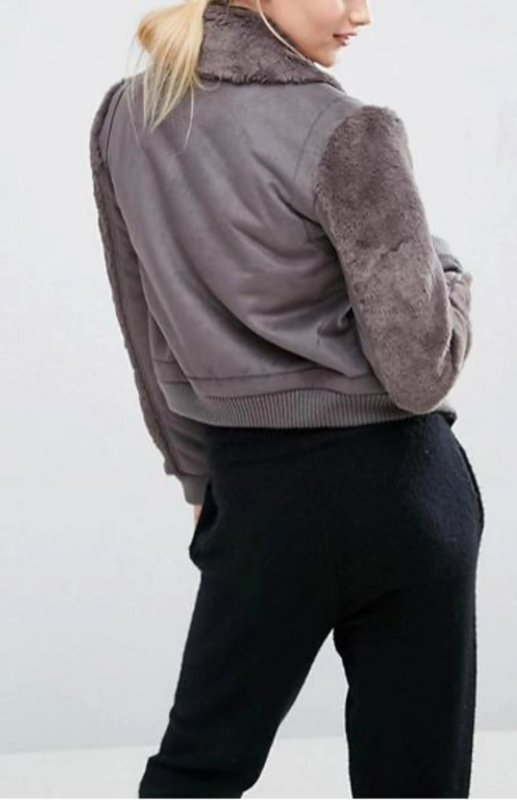 Faux Shearling Jacket