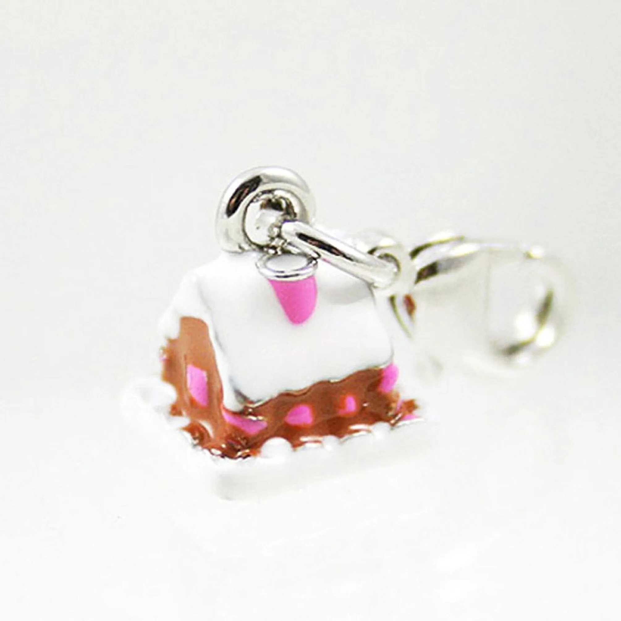Gingerbread House Clip-On Bracelet Charm