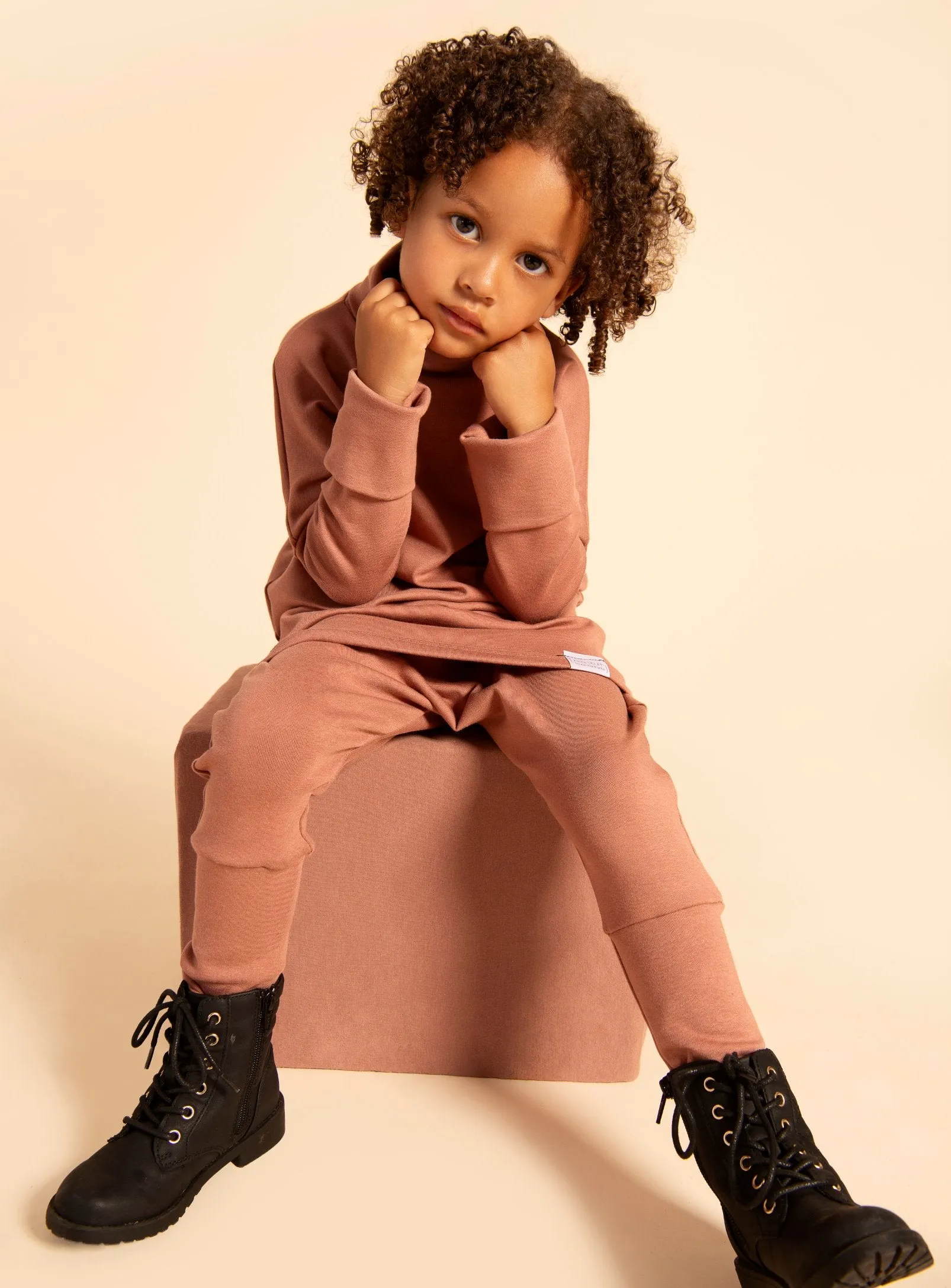 Grow With Me Turtleneck | Toasted Almond