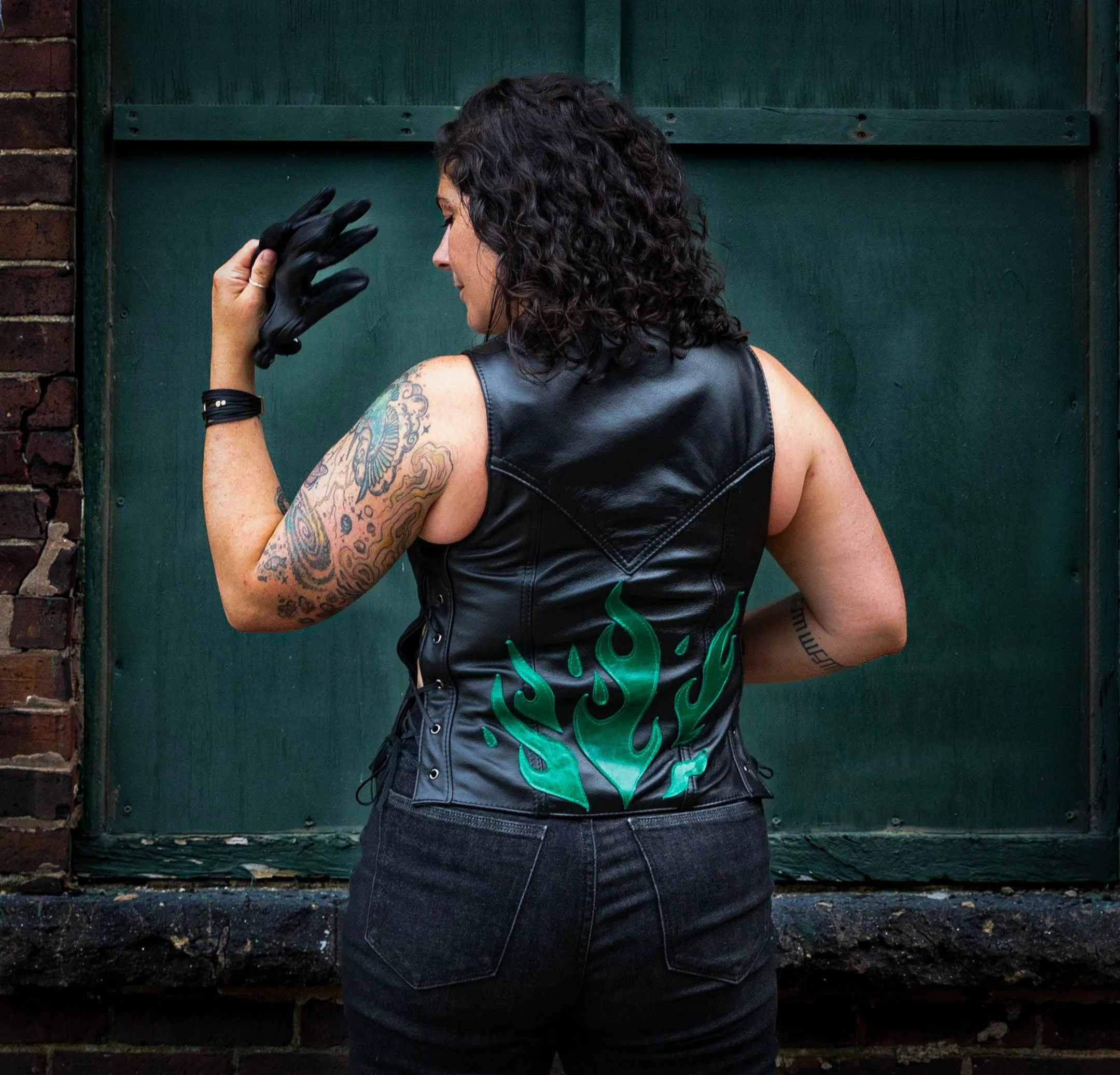 Hot Top Leather Vest