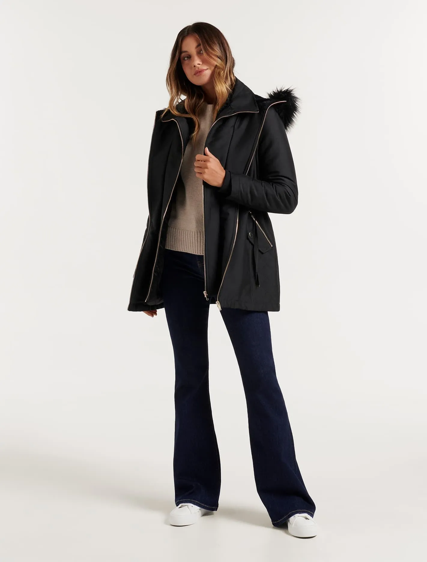 Jasmin Long Parka Jacket