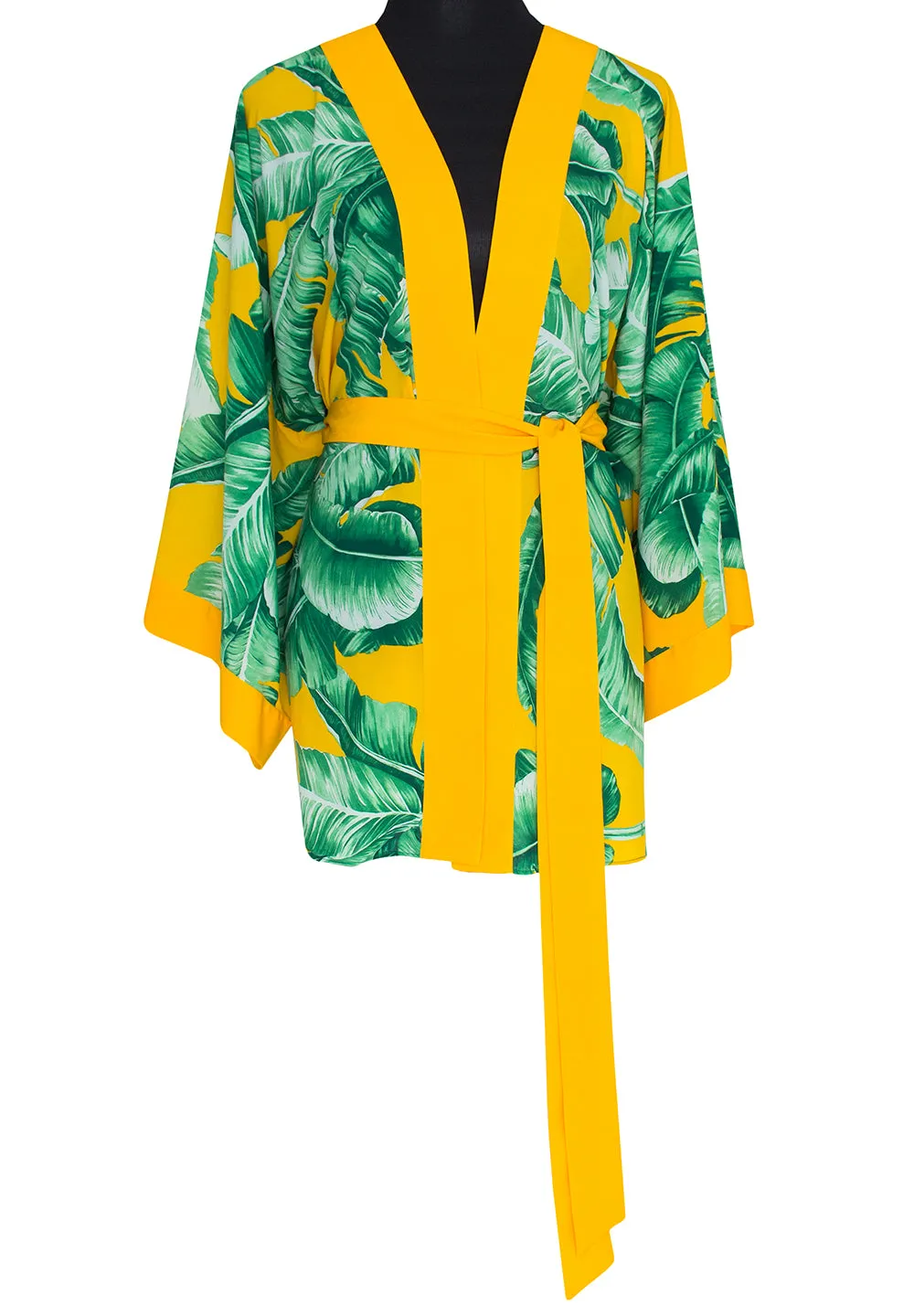 Jungle - Yellow Palm Kimono Wings (Yellow)