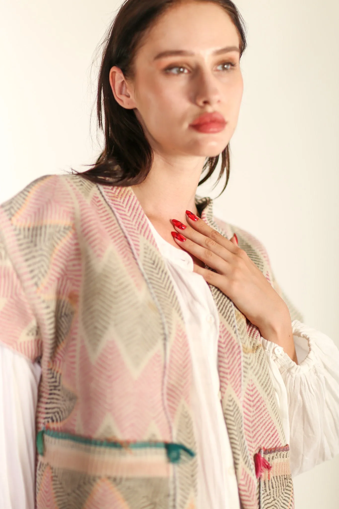 KANTHA QUILT VINTAG FABRIC BILO