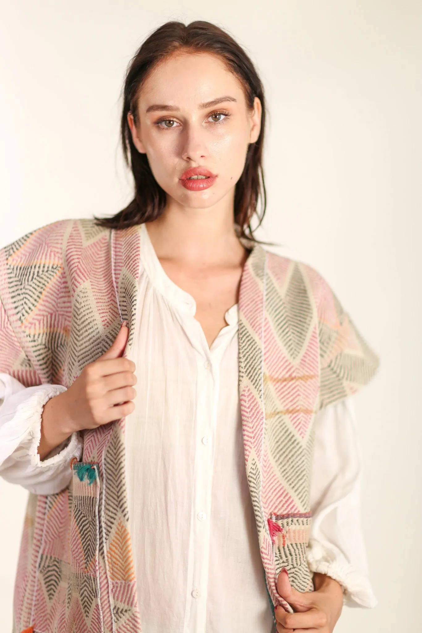 KANTHA QUILT VINTAG FABRIC BILO