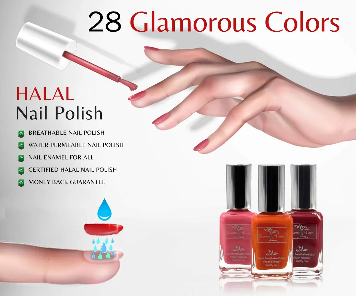 Karma Naturals Halal  Nail Polish - Aaleyah