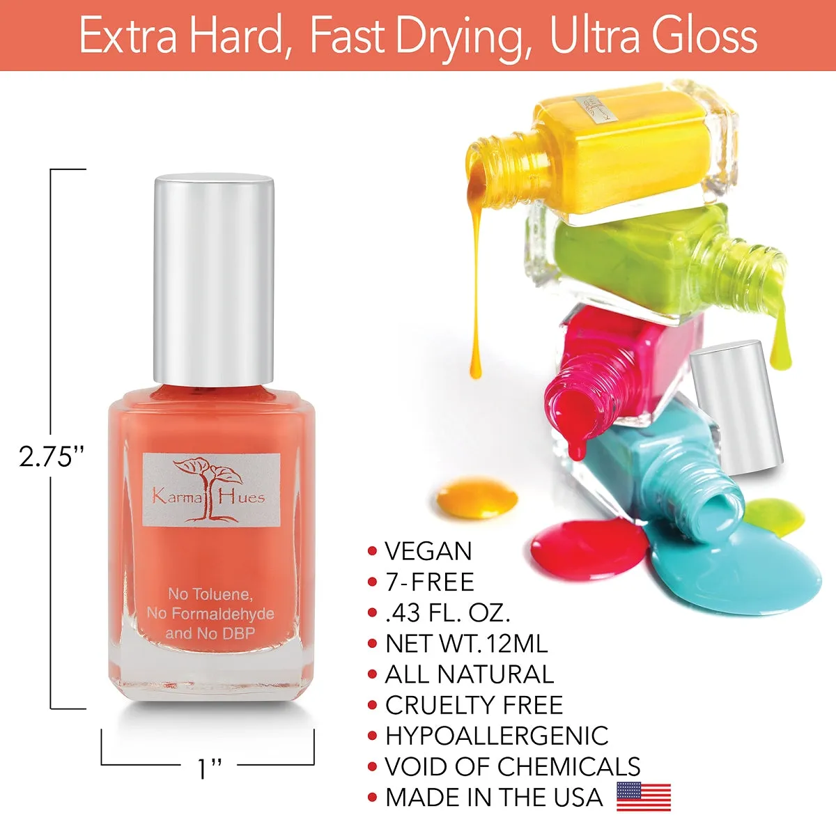 Karma Naturals Nail Polish - Terra Cotta