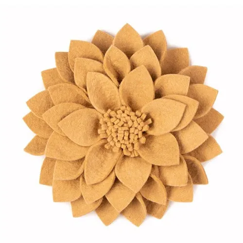 Kids Depot Wall Decor Kuba Felt Decoration Flower Beige - Clearance