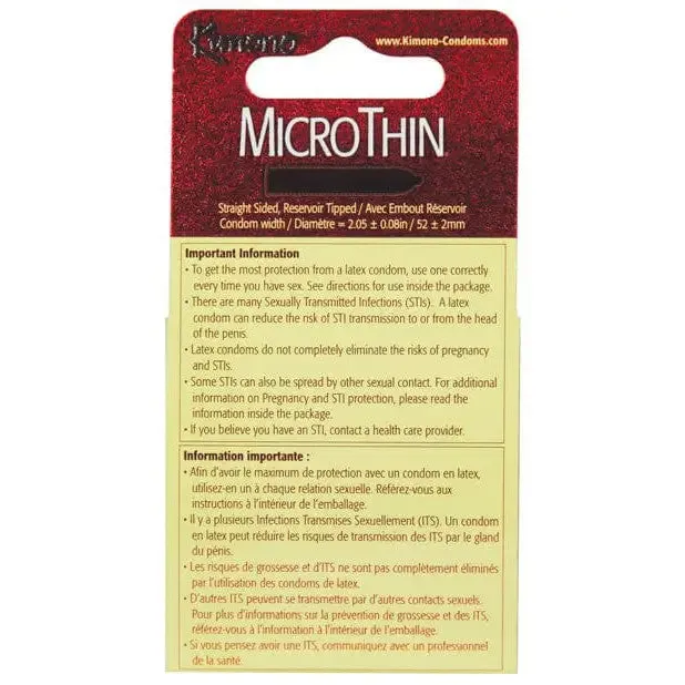 Kimono MicroThin Condom