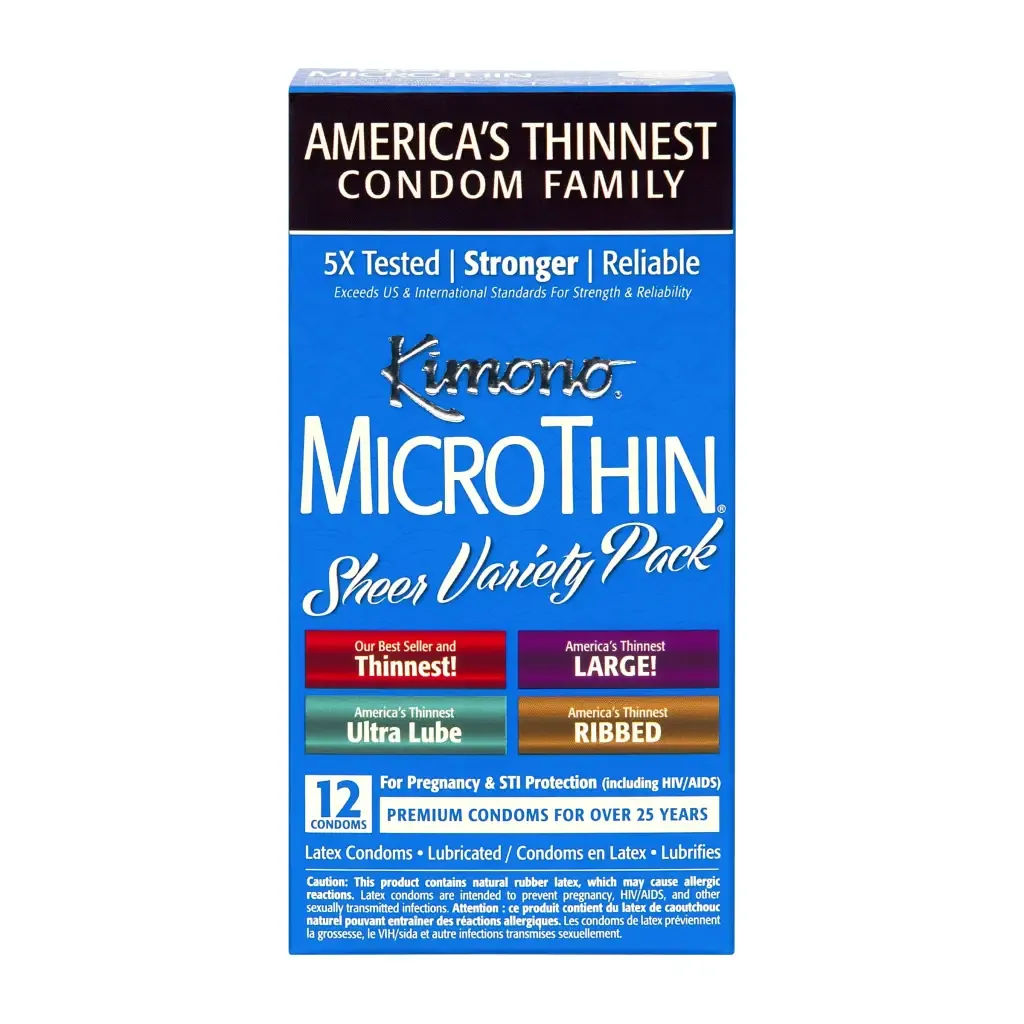 Kimono Microthin Sheer Variety 12 Pack