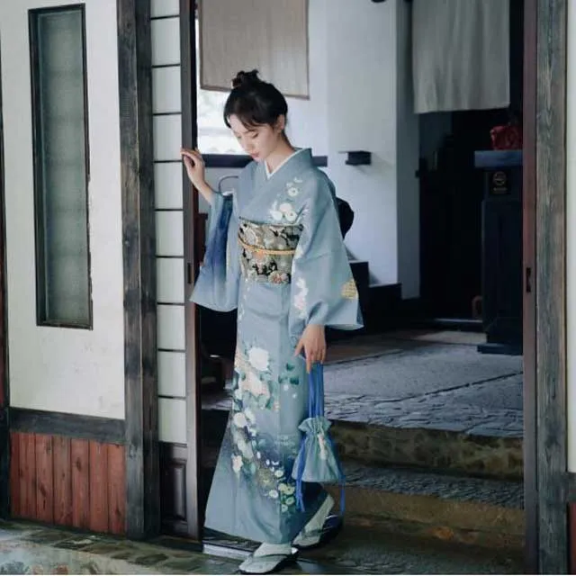 Light Blue Kimono
