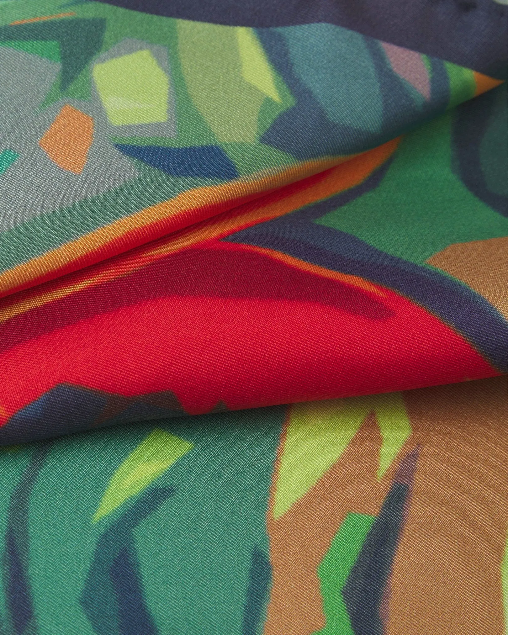 Mens Silk Pocket Square - The Derwent