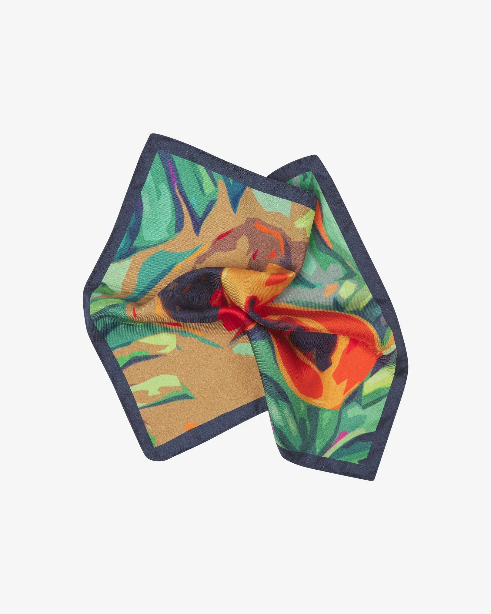 Mens Silk Pocket Square - The Derwent