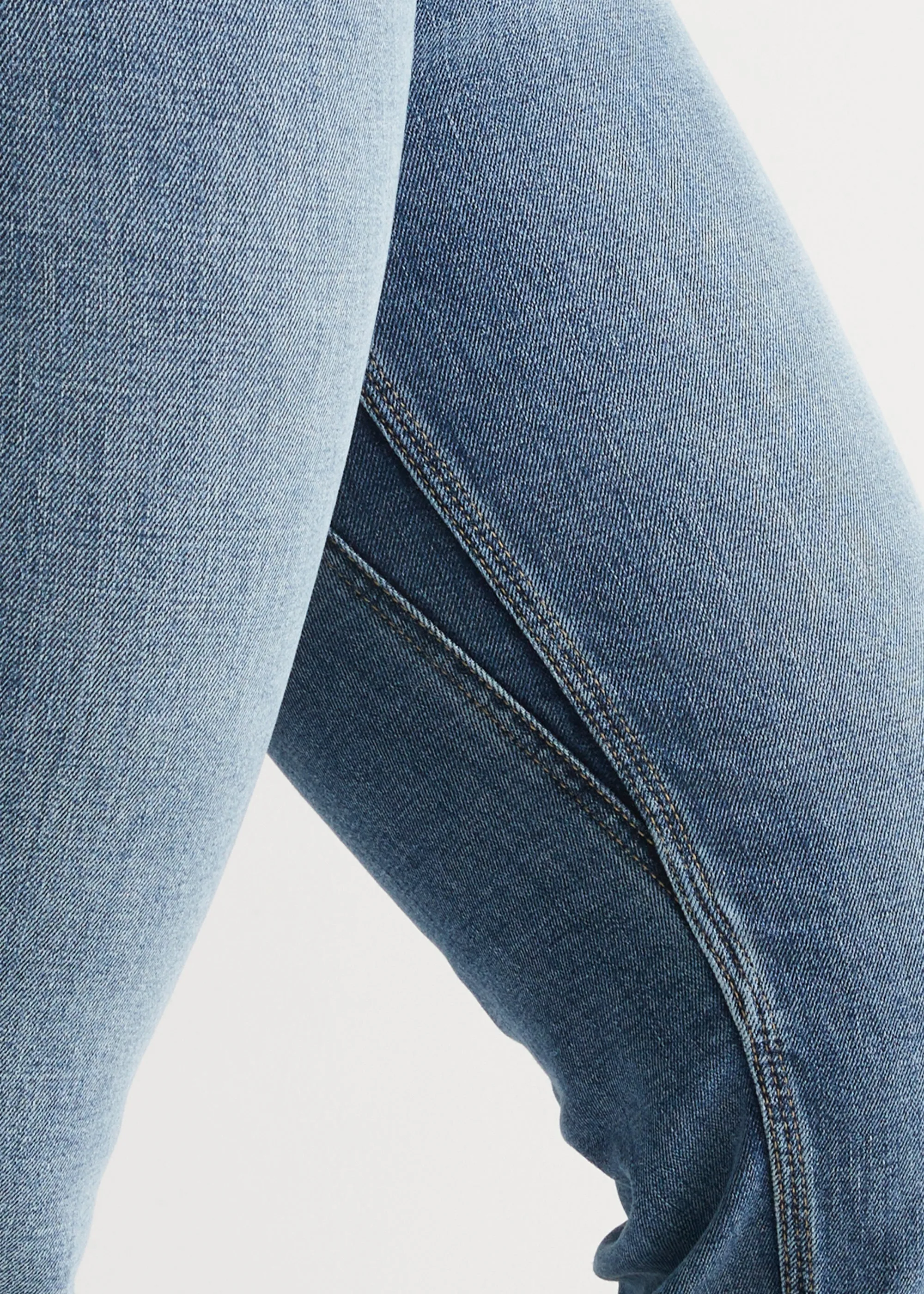 Midweight Performance Denim High Rise Straight - 27 Inseam