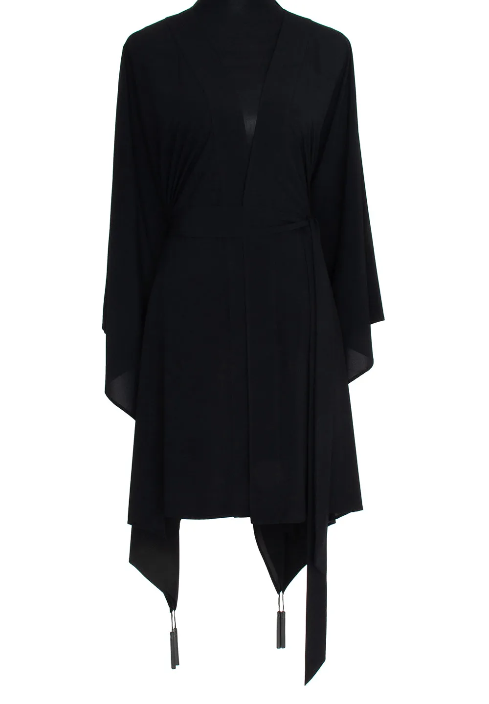 Monochrome - Black Kimono Evil Eye (Black)