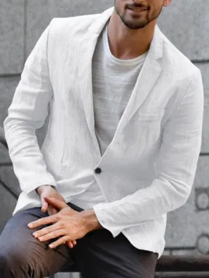 Nico - Casual katoenen blazer voor heren